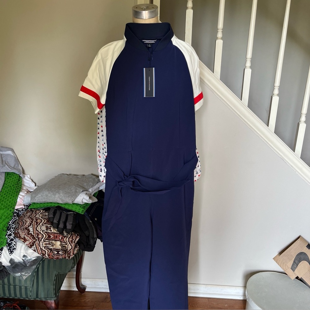 NWT Tommy Hilfiger Modern Jumpsuit US8